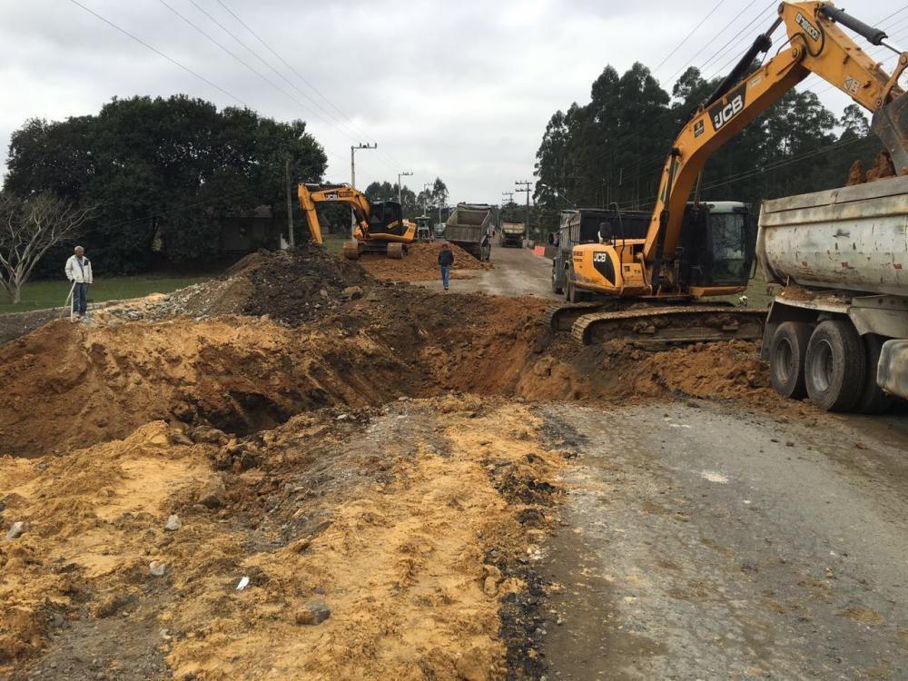 SC-110 é interditada para obras em Ituporanga