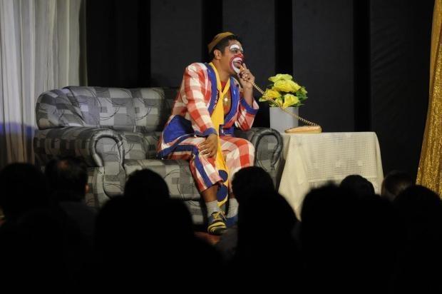 Teatro Biriba se apresenta em evento solidário em Ituporanga