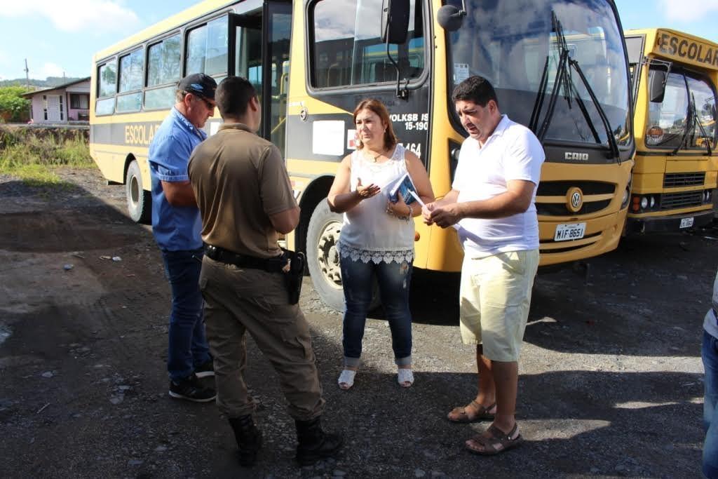 Transporte Escolar de Ituporanga passa por vistoria