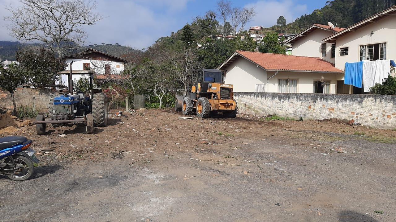 Nova avenida será aberta no Centro de Alfredo Wagner