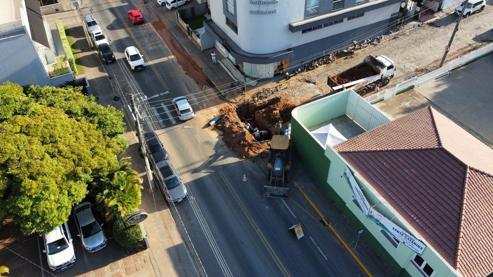Nova obra da Casan em Rio do Sul beneficia mais de 20 mil moradores