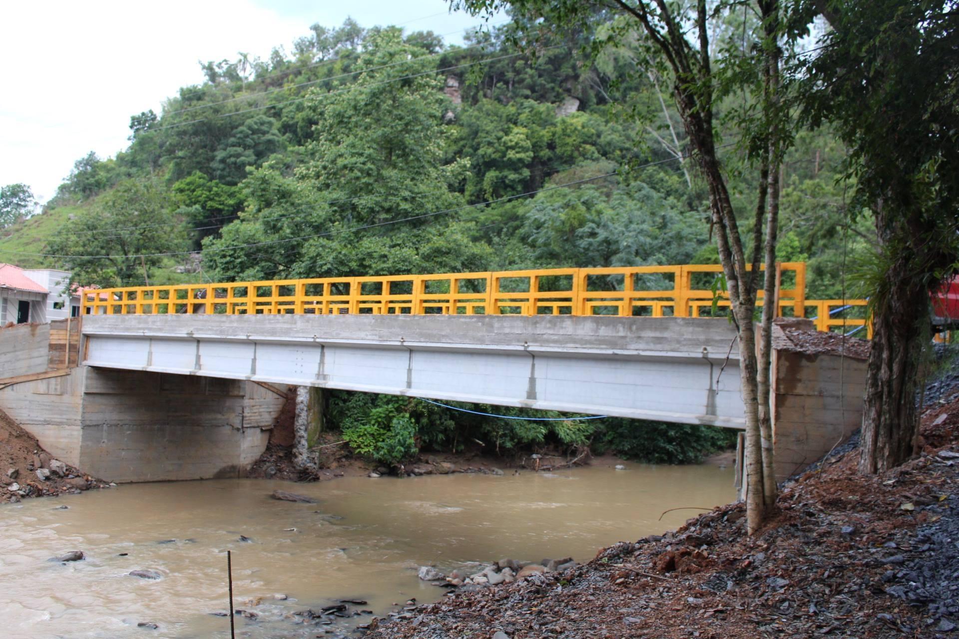 Nova ponte é inaugurada no Centro de Vidal Ramos