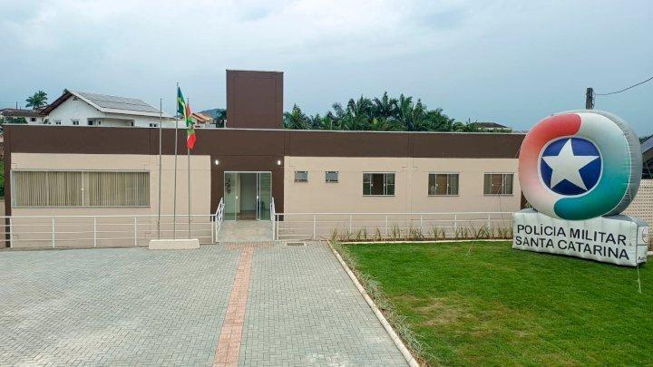 Nova sede da 3ª Companhia do 13º Batalhão de Polícia Militar é inaugurada em Taió