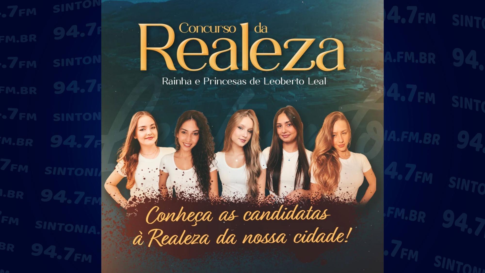 Novas realezas de Leoberto Leal serão escolhidas neste fim de semana