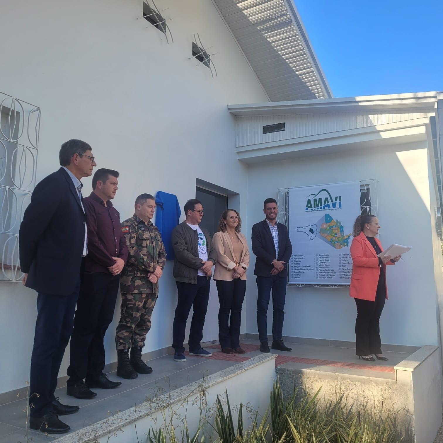 Novo espaço do CIS AMAVI é inaugurado em Rio do Sul