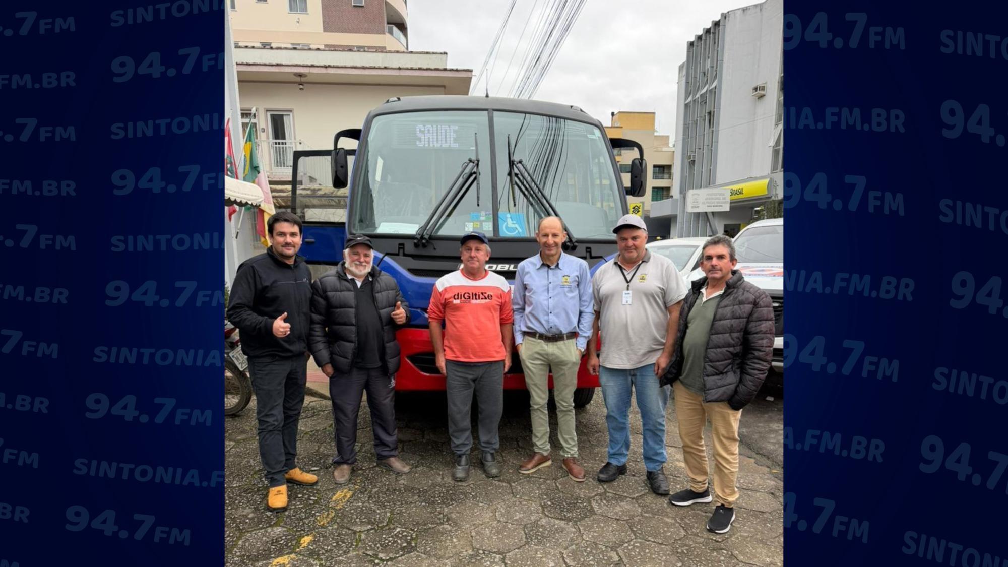 Novo micro-ônibus reforça o transporte da Saúde em Alfredo Wagner