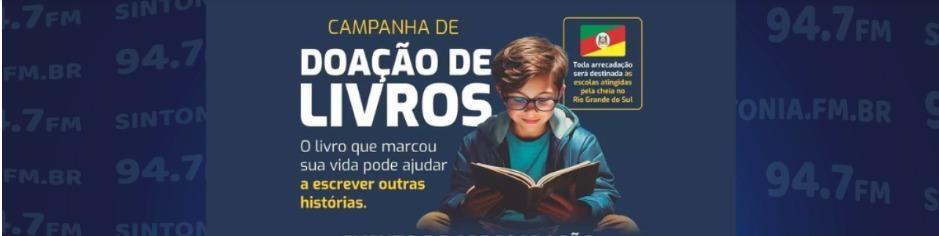 Núcleo das Cooperativas de Ituporanga arrecada mais de dois mil e quinhentos livros que serão destinados ao Rio Grande do Sul