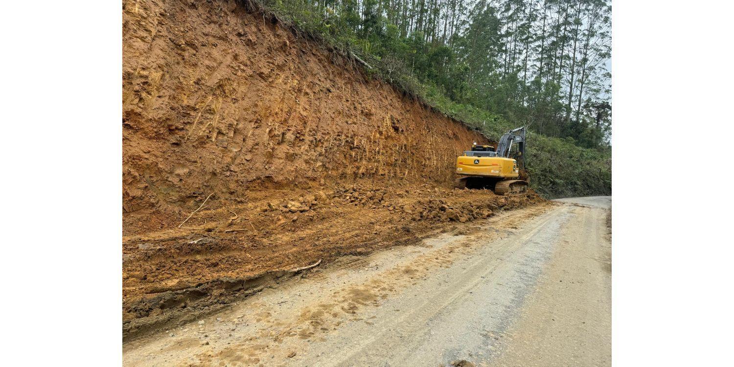 Obra de alargamento de estrada ajudará a evitar alagamentos do Rio Perimbó