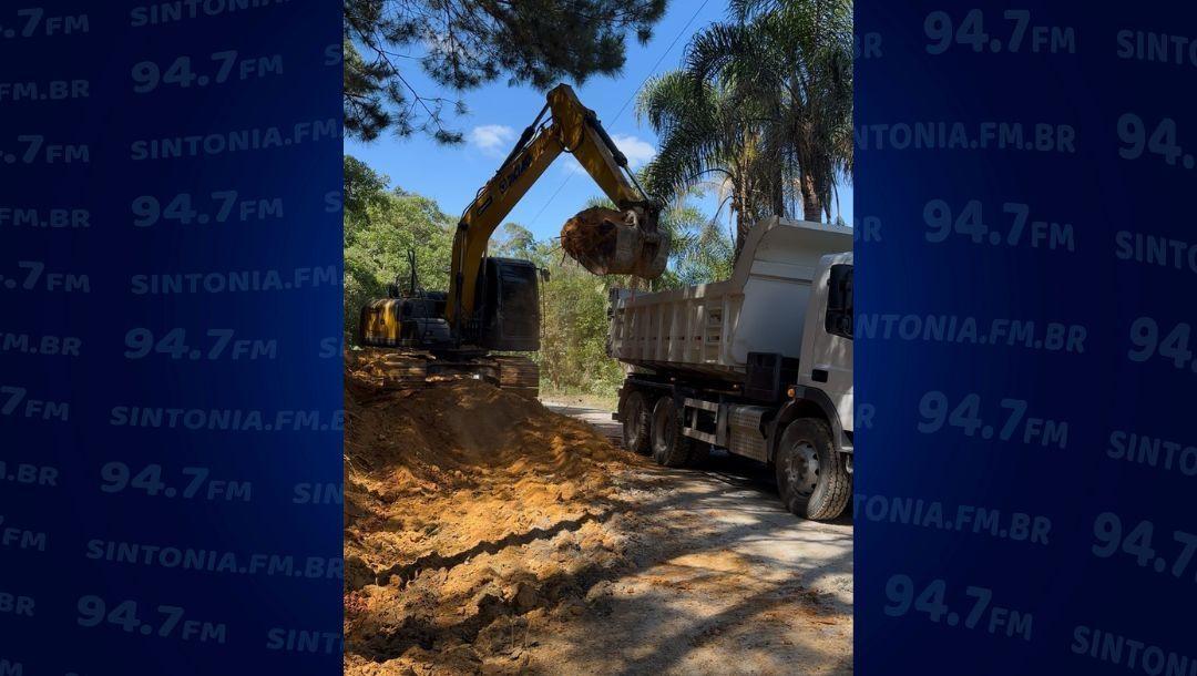 Obras avançam em diversas comunidades de Aurora