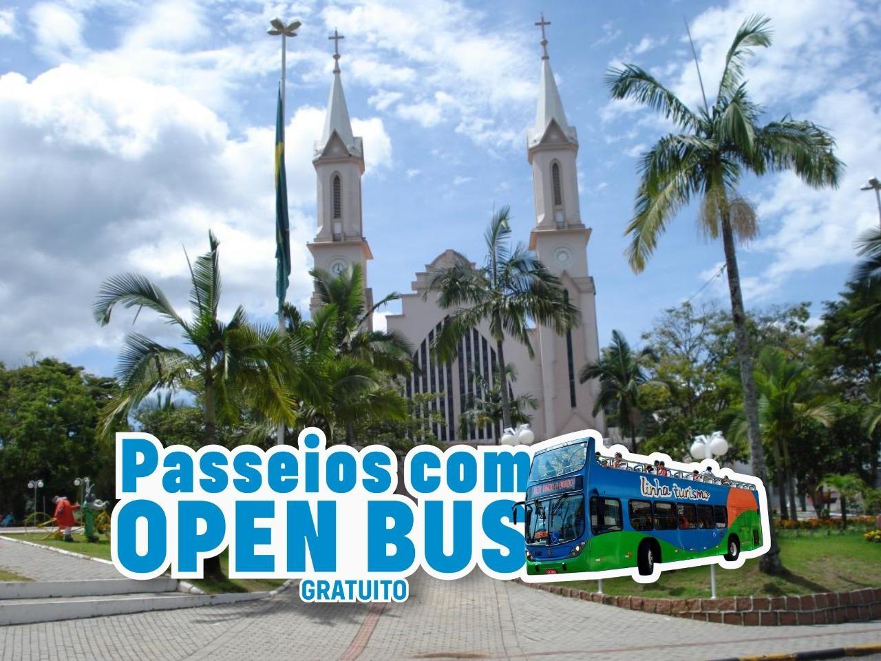 Ônibus turístico vai levar visitantes gratuitamente até o Santuário e outros pontos de Ituporanga