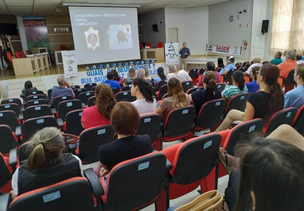 Palestra Novembro Azul é realizada em Ituporanga