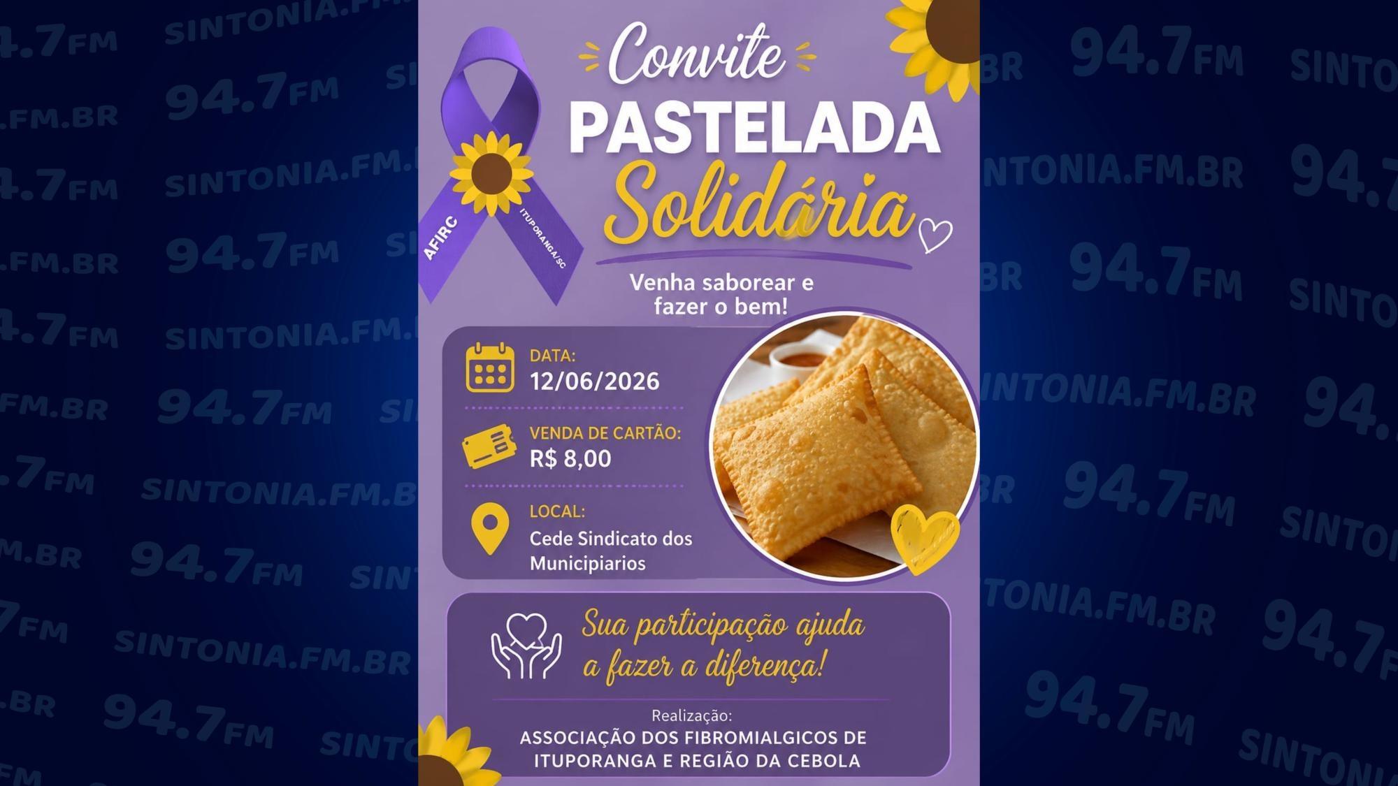 Pastelada quer arrecadar recursos para fornecer vale-farmácia à fibromiálgicos