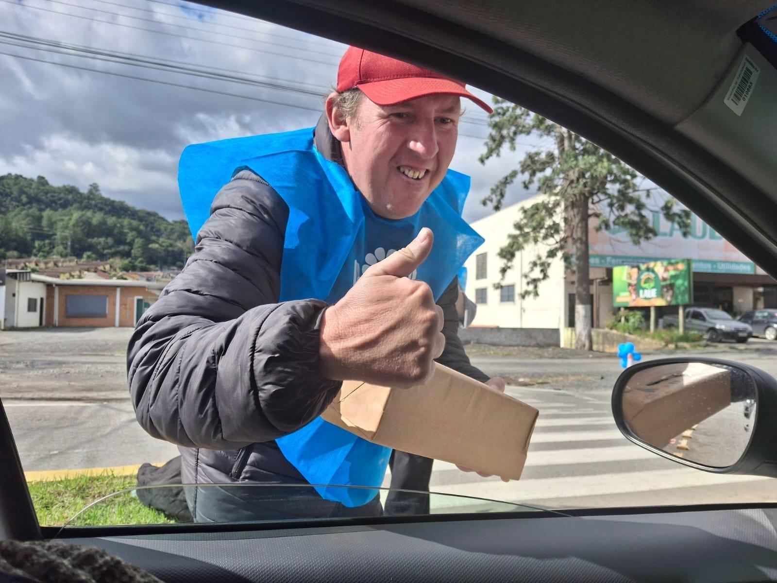Pedágio da APAE de Ituporanga arrecada mais de R$113 mil