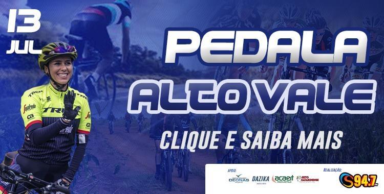 Pedala Alto Vale, dia 13 de Julho