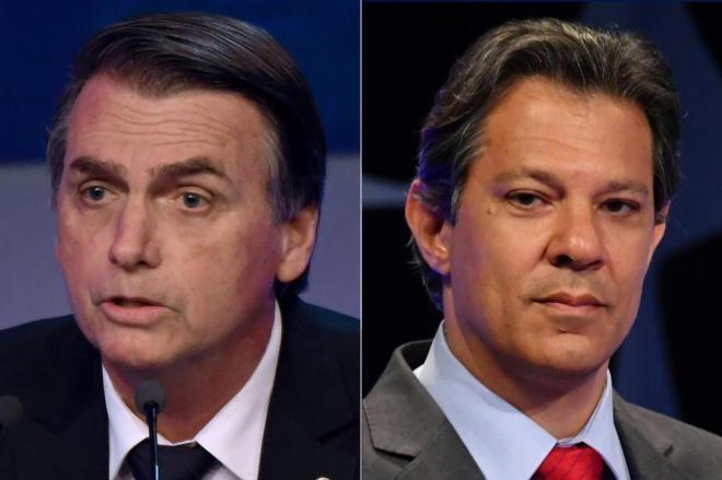 Pesquisa Ibope para presidente: Bolsonaro tem 59% dos votos válidos e Haddad, 41% 