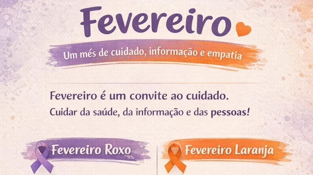 Petrolândia desenvolve ações do Fevereiro Roxo e Laranja com foco em conscientização