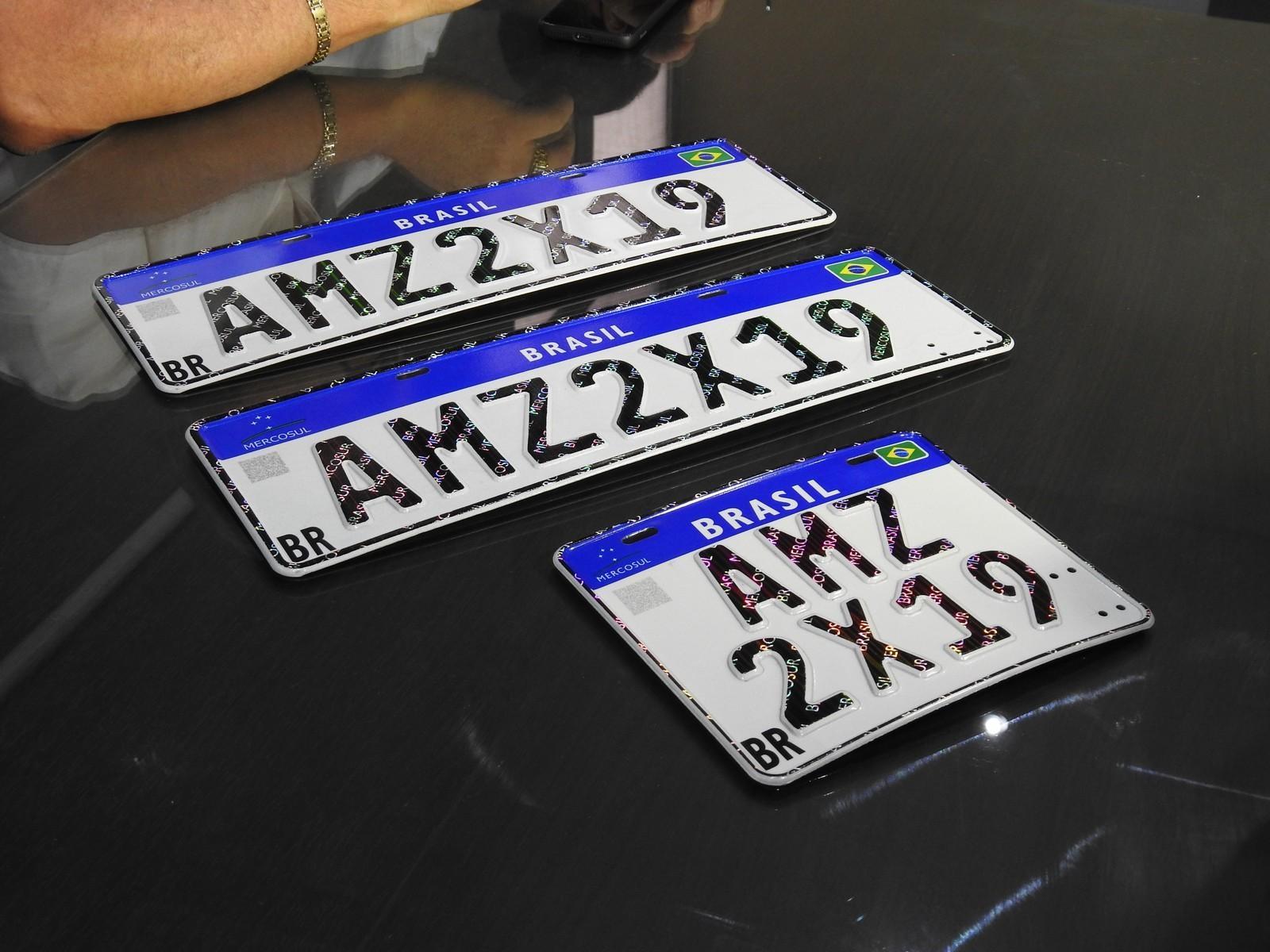 Placa do Mercosul é adiada para janeiro de 2020