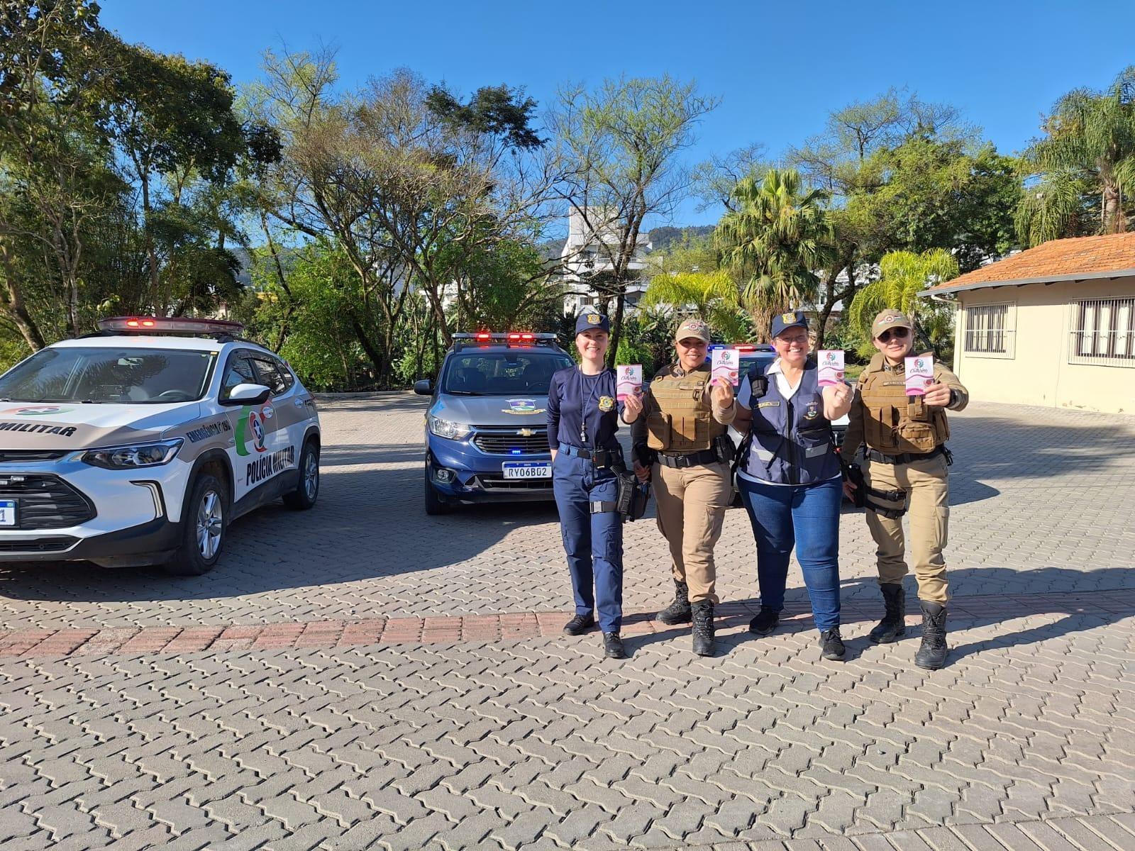 PM e DEMUTRAN realizam blitz educativa em Ituporanga 