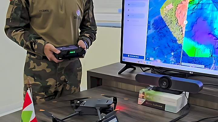PMSC investe em drones de última geração para fiscalização ambiental