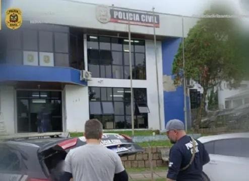 Polícia Civil cumpre mandado de prisão 