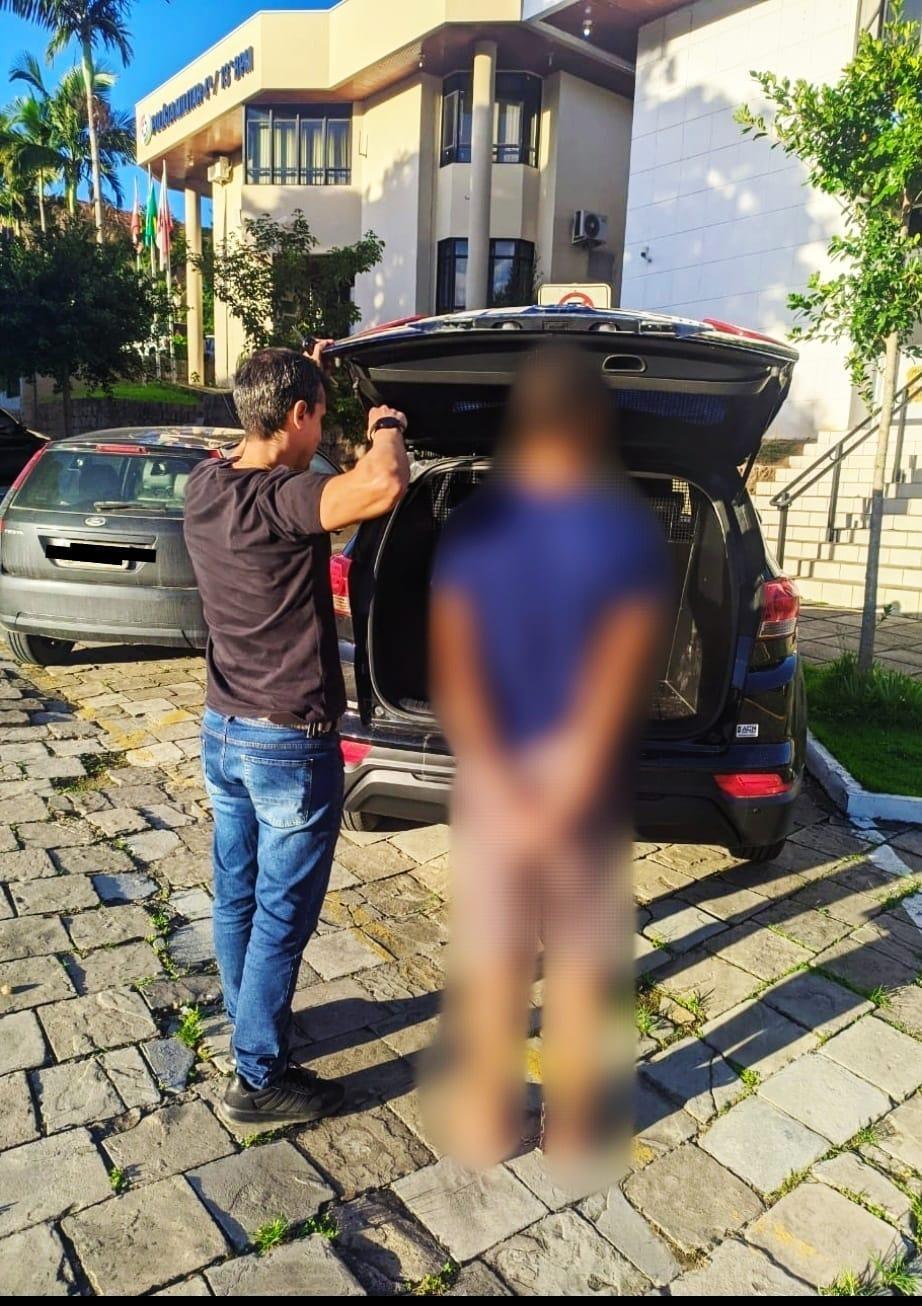 Polícia Civil de Ituporanga cumpre mandado de prisão em Petrolândia