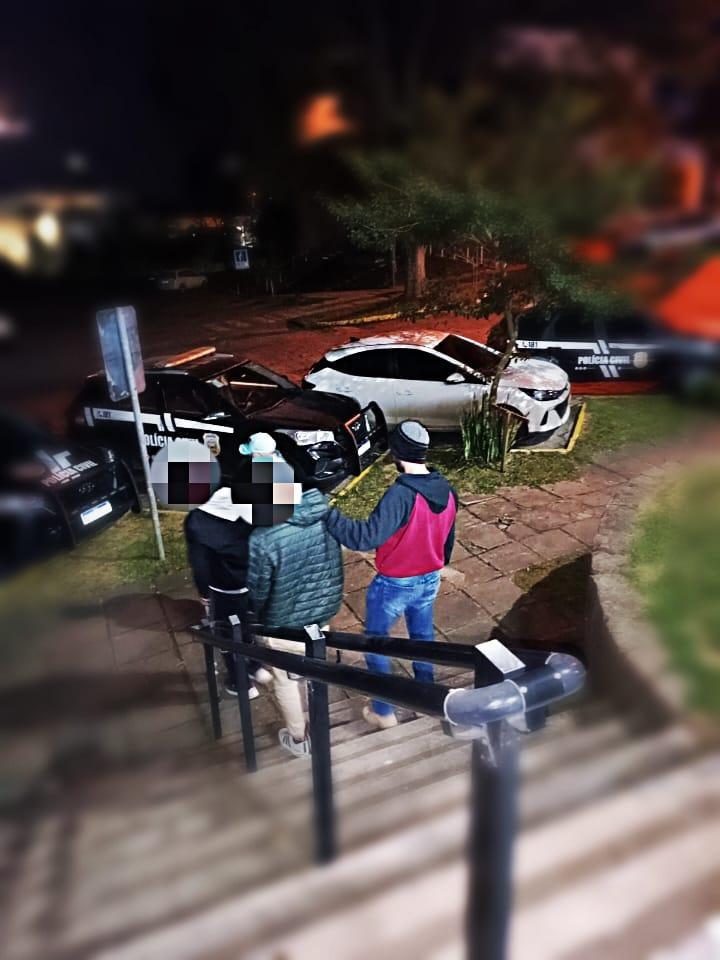 Policia Civil de Ituporanga cumpre prisão preventiva de dois indivíduos suspeitos do crime de homicídio tentado