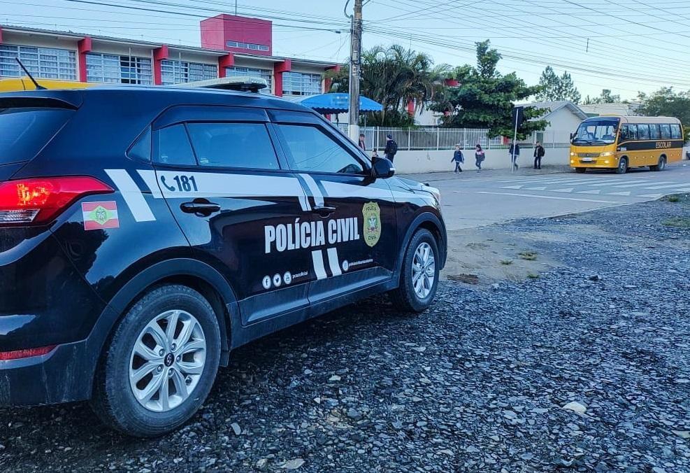 Polícia Civil de Ituporanga participa de encontro nacional sobre segurança escolar