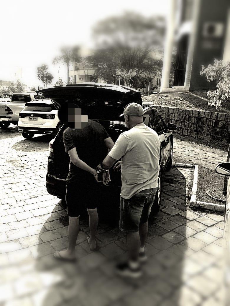 Polícia Civil de Ituporanga recupera veículo roubado e prende suspeito por receptação dolosa