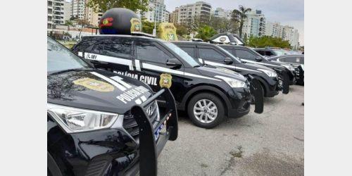 Polícia Civil de SC recebe 46 novas viaturas
