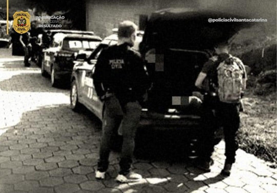Polícia Civil deflagra Operação Agile Rubro e prende três pessoas em Ituporanga e Vidal Ramos