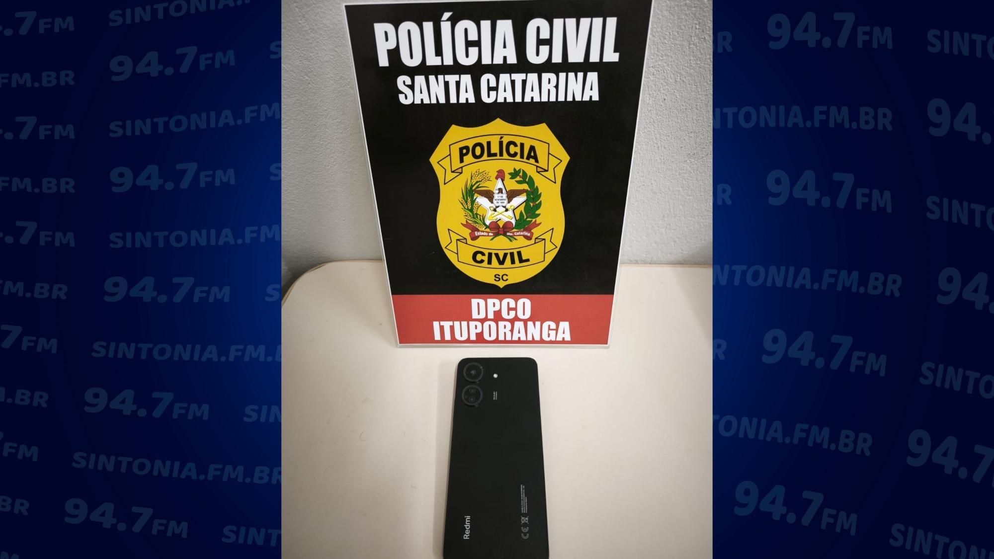 Polícia Civil recupera em Pernambuco celular furtado em Ituporanga