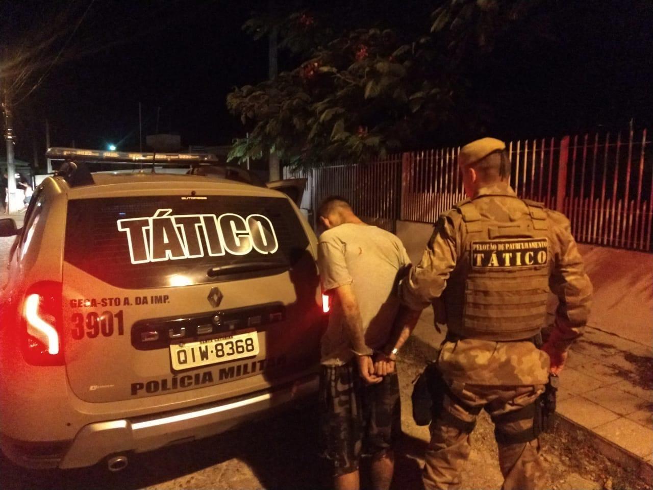 Polícia Militar prendeu dois dos envolvidos em roubo à distribuidora de bebidas em Alfredo Wagner