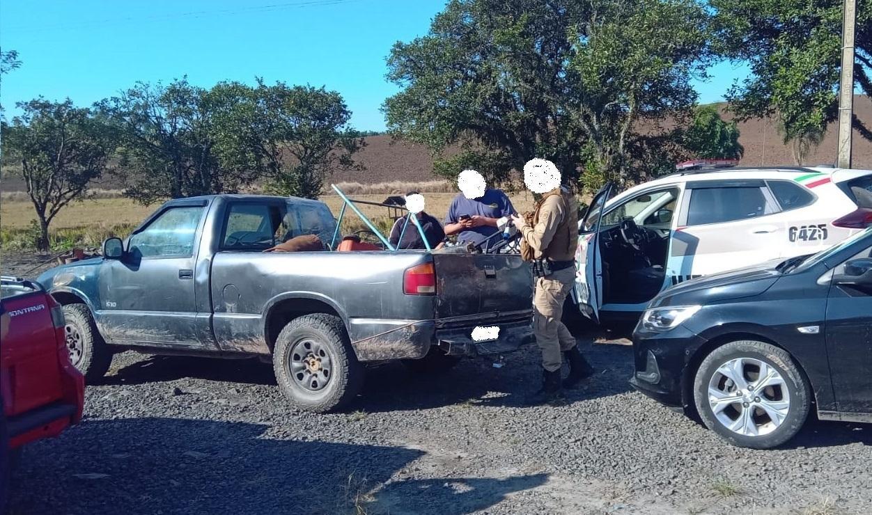 Polícia Militar recupera produtos de furto