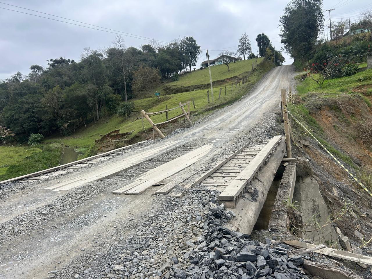Ponte do Alto Águas Negras será interditada para substituição a partir do dia 18 de agosto