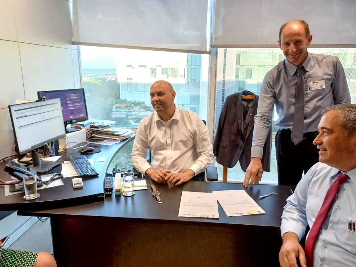 Prefeito de Alfredo Wagner cumpre agenda em Brasília e garante recursos para pavimentações na cidade