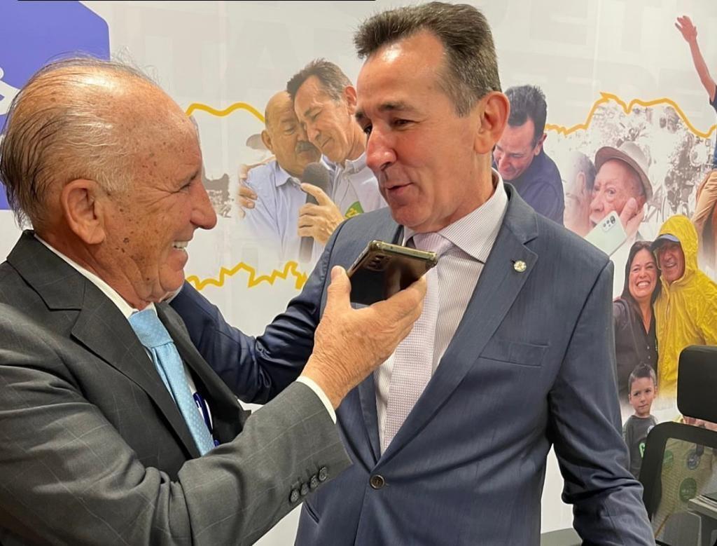 Prefeito de Ituporanga Gervásio Maciel visita gabinete do deputado federal Jorge Goetten em busca de recursos