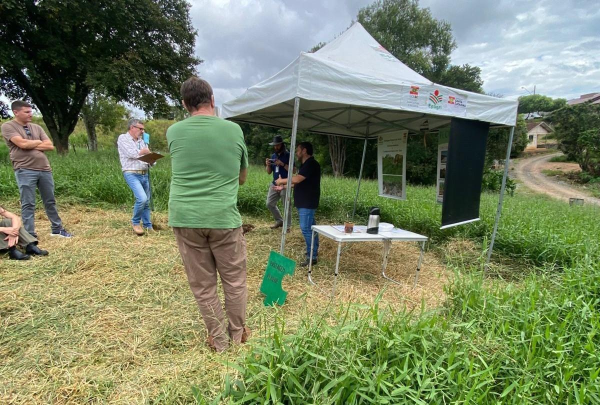 Prefeito e jovens agricultores de Petrolândia participam de Dia de Campo sobre conservação do solo