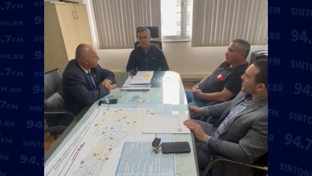 Prefeito Gilmar Sani cobra ligação asfáltica entre Alfredo Wagner e Leoberto Leal
