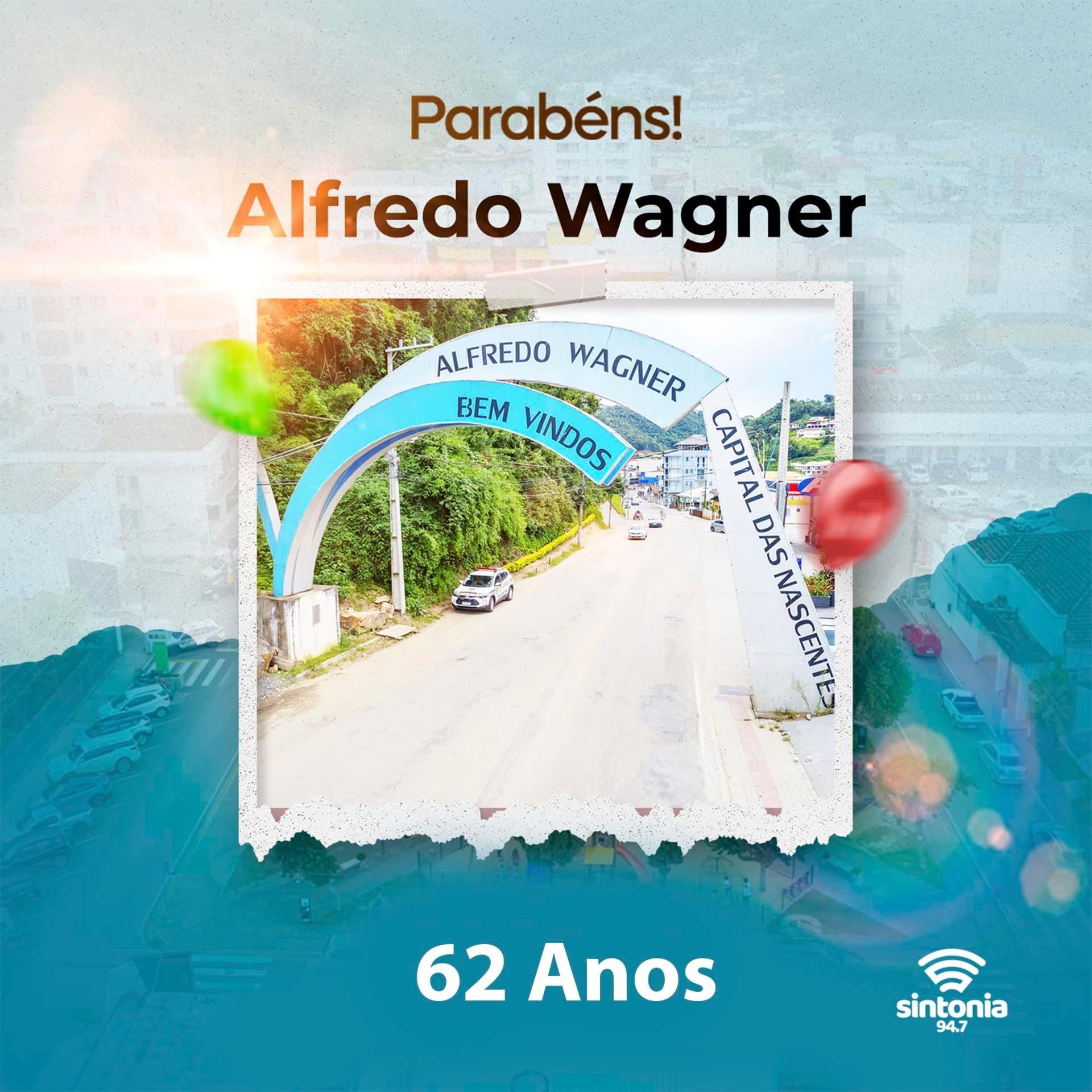 Prefeito Gilmar Sani parabeniza Alfredo Wagner pelos 62 anos de emancipação político-administrativa