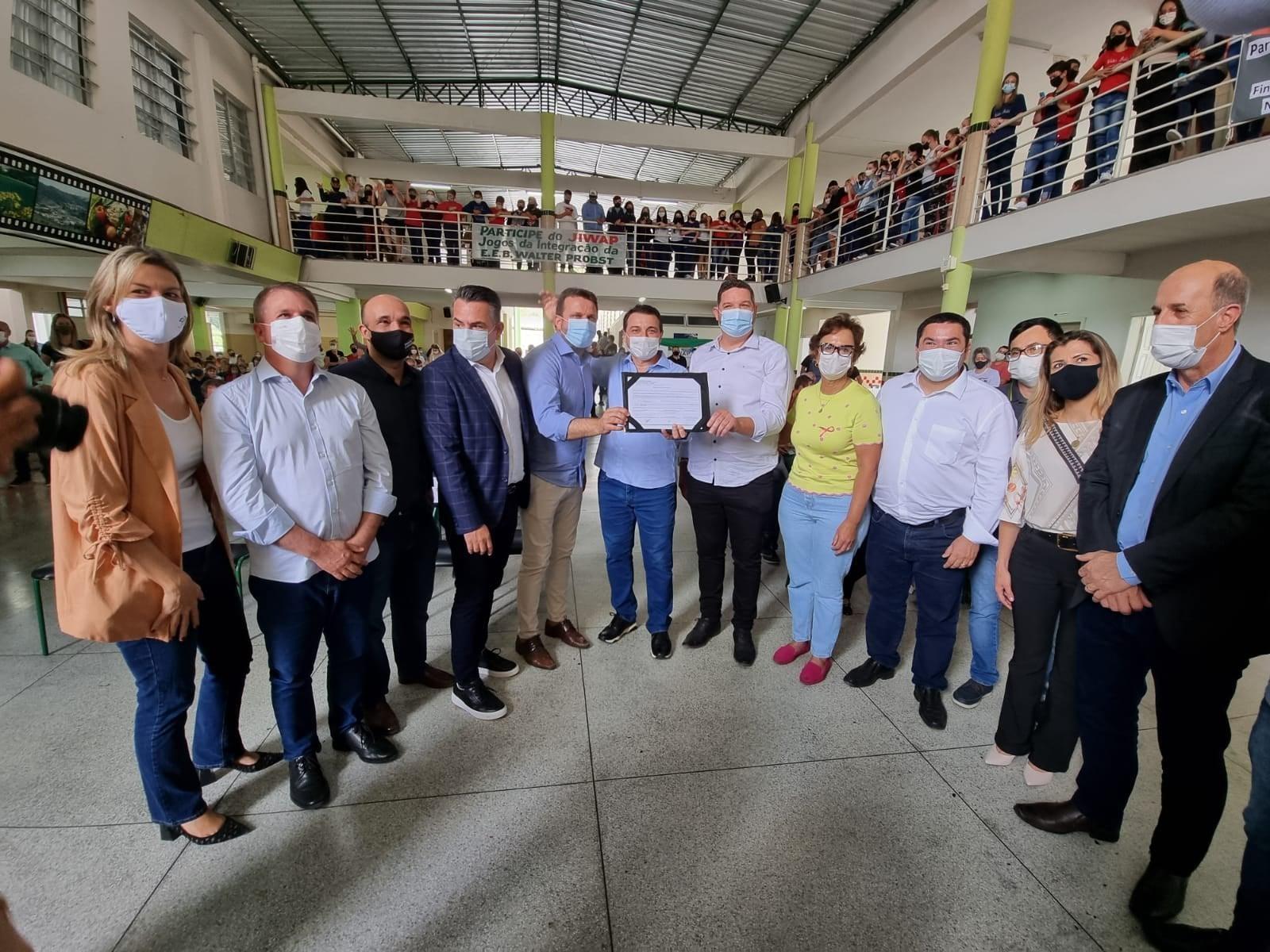 Prefeito Xandão avalia visita de Carlos Moisés ao município de Aurora