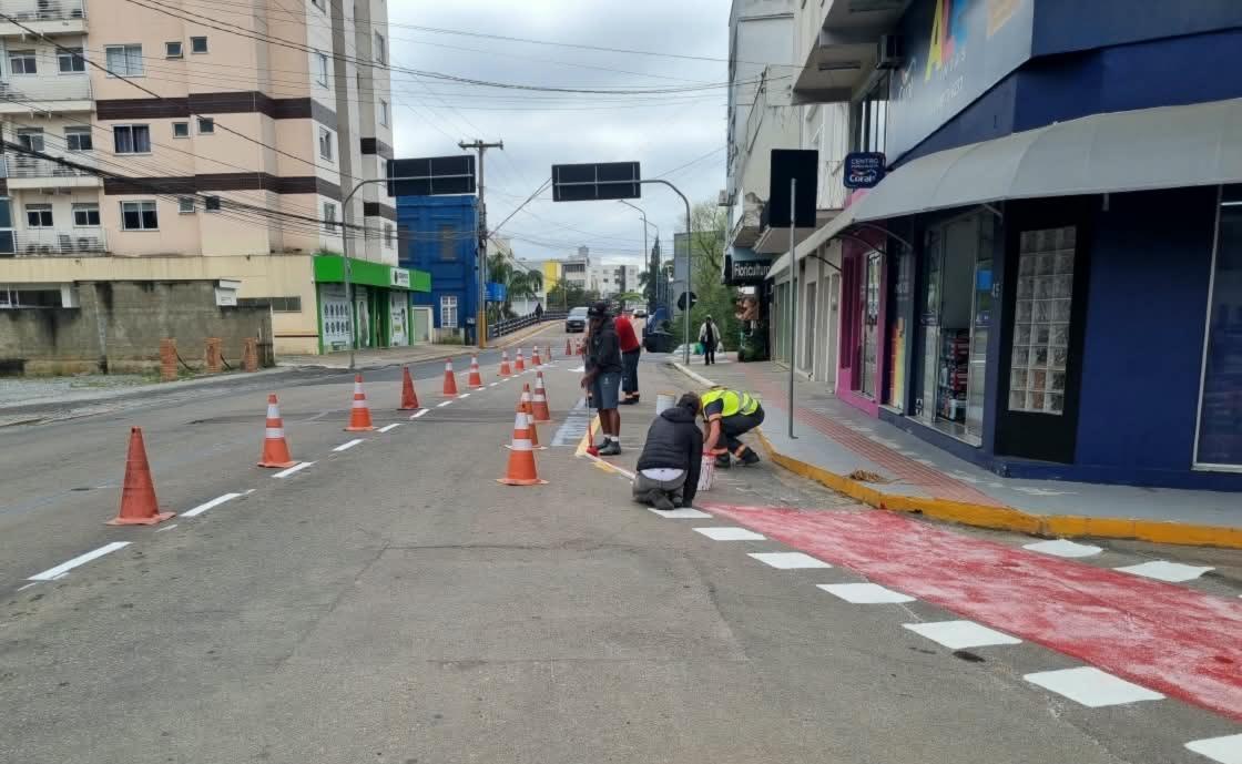 Rio do Sul planeja ampliar malha de ciclofaixas de 51 para 75 quilômetros até 2027