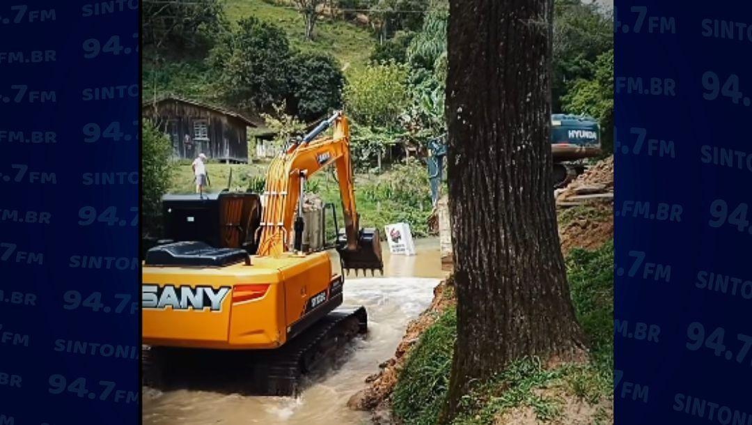 Prefeitura substitui pontes de madeira do Caeté por galerias de concreto