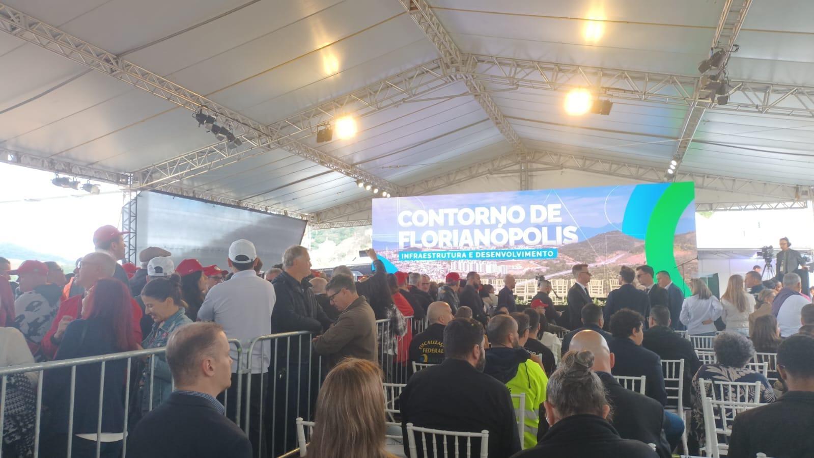 Presidente Lula é aguardado para inauguração do Contorno Viário de Florianópolis