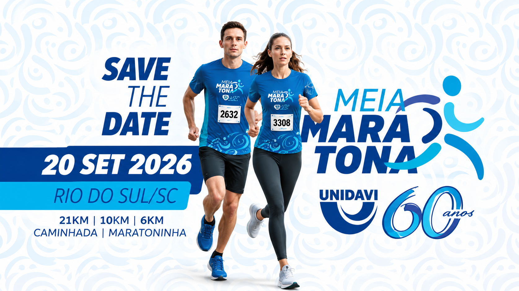 Primeira Meia Maratona da Unidavi terá provas de até 21 km neste domingo em Rio do Sul
