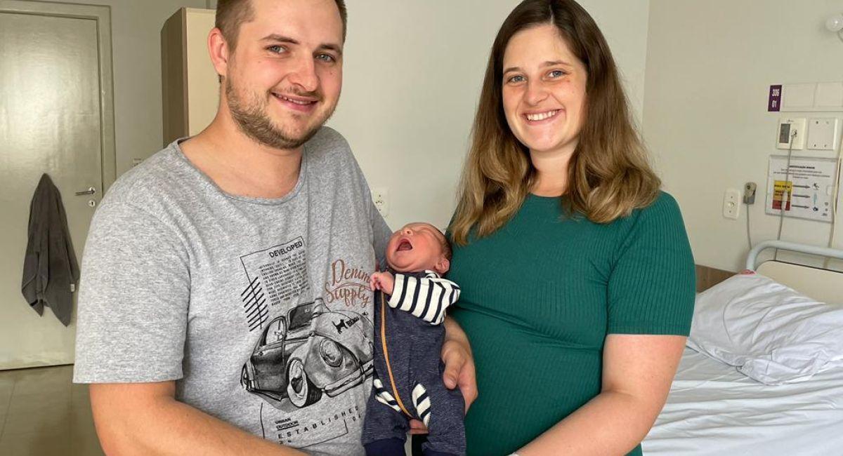 Primeiro bebê a nascer em Rio do Sul em 2023 chegou aos 17 minutos do ...