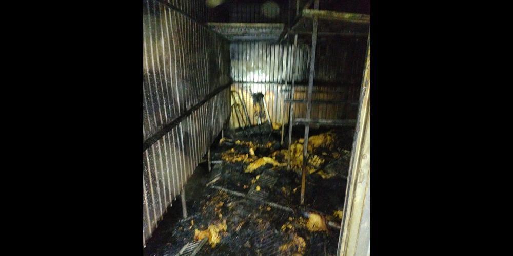 Primeiro incêndio em estufa de fumo desta safra é registrado na região da cebola
