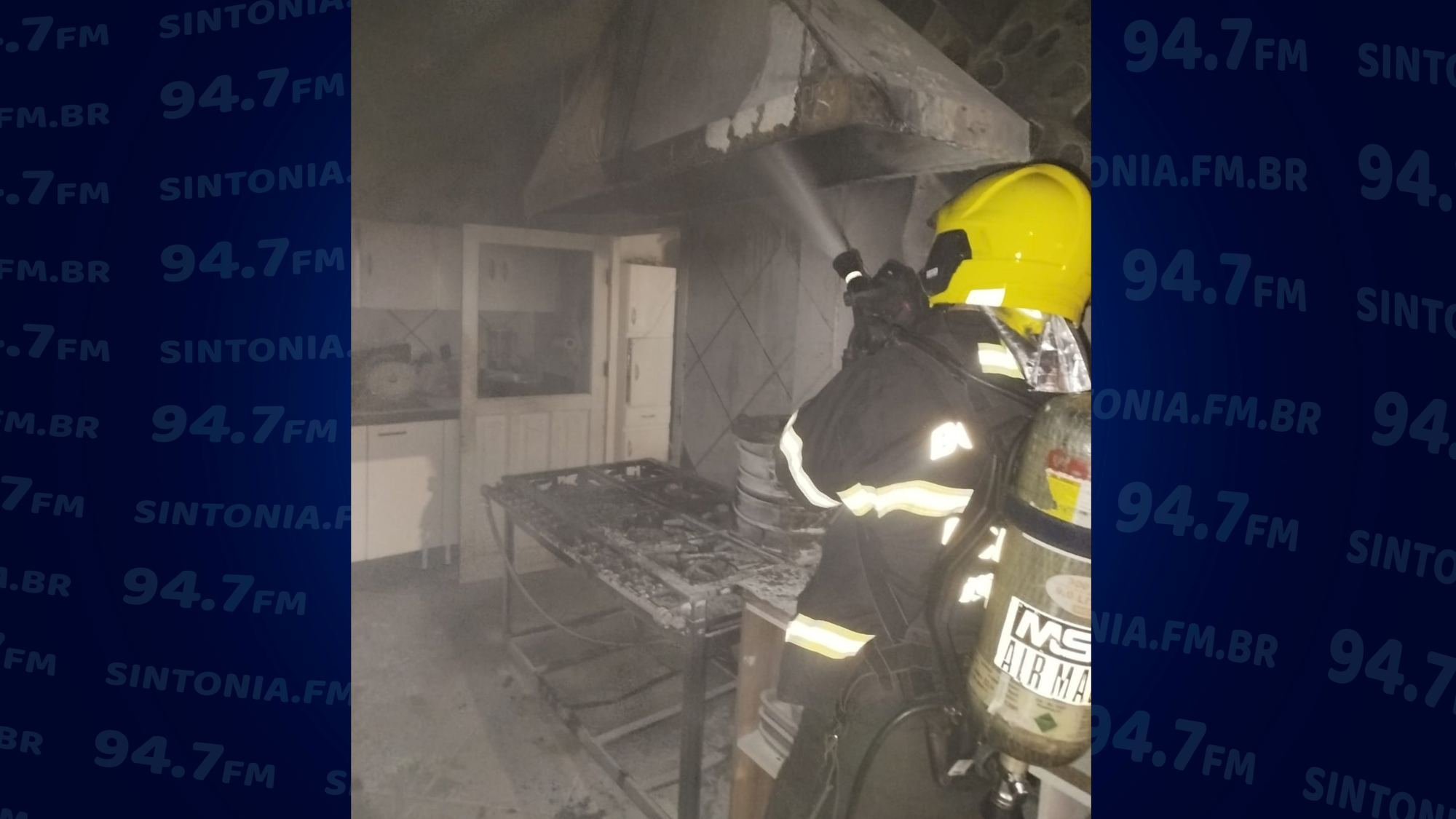 Princípio de incêndio atinge restaurante anexo a hotel em Ituporanga
