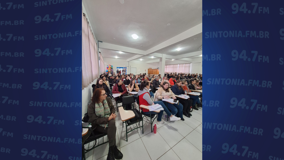 Professores da rede pública estadual participam de formação continuada