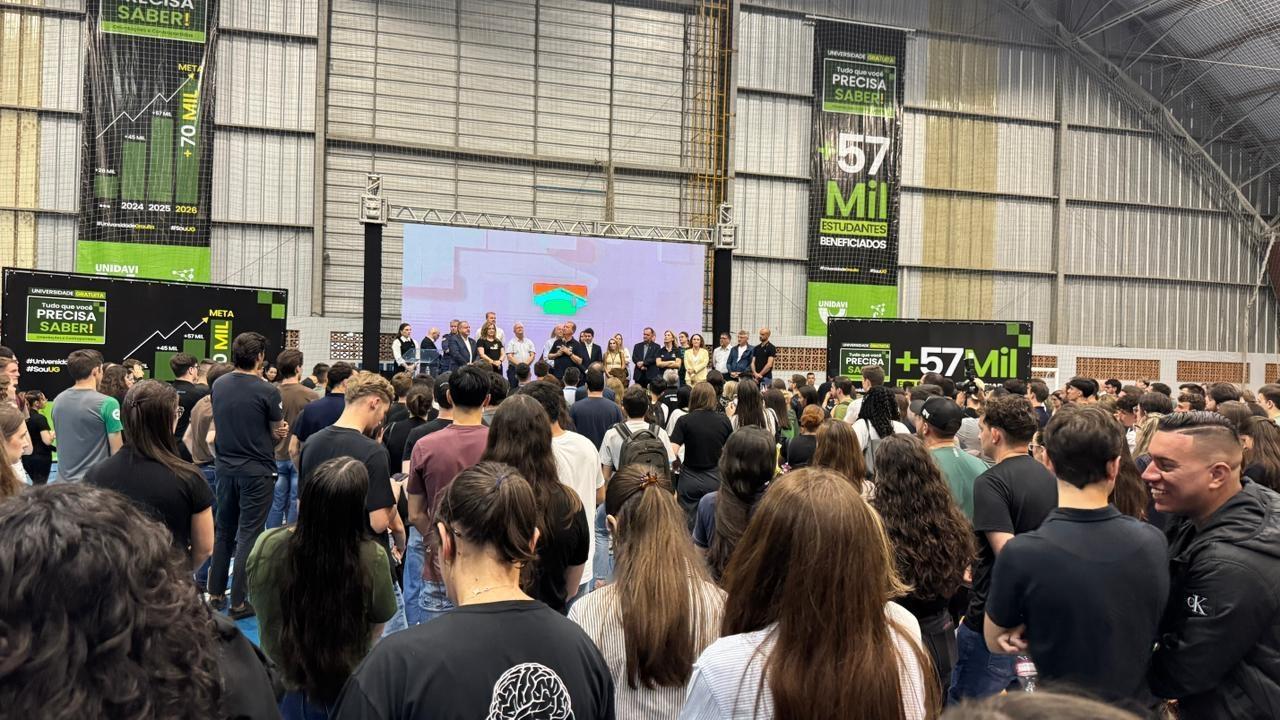 Programa Universidade Gratuita já beneficia 1700 estudantes na Unidavi