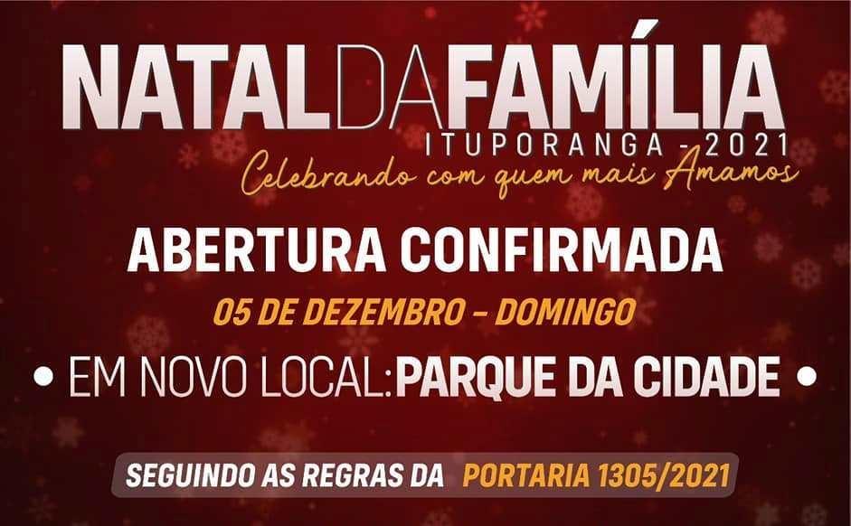 Programação do Natal da Família é mantida em Ituporanga